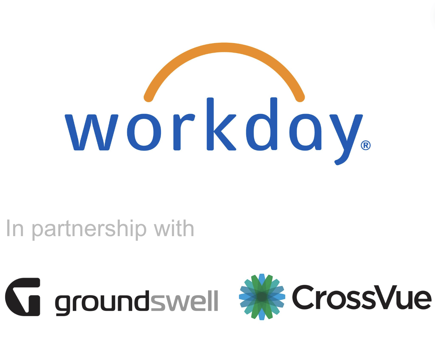 Workday | Goundswell | CrossVue logo