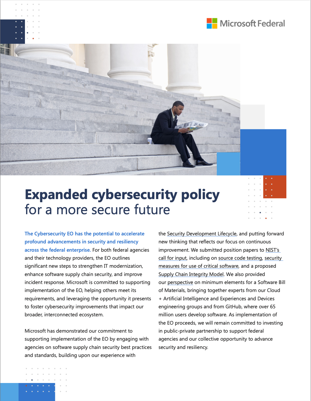 Expanded cybersecurity policy for a more secure future