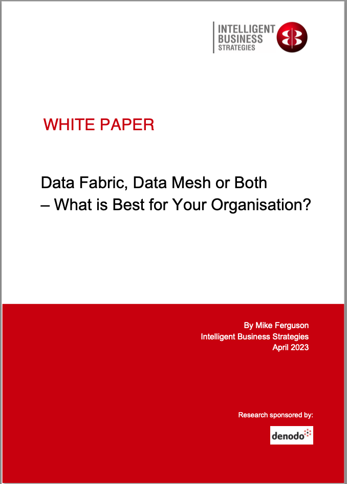 Finding Your Ideal Data Architecture: Data Fabric, Data Mesh or Both?